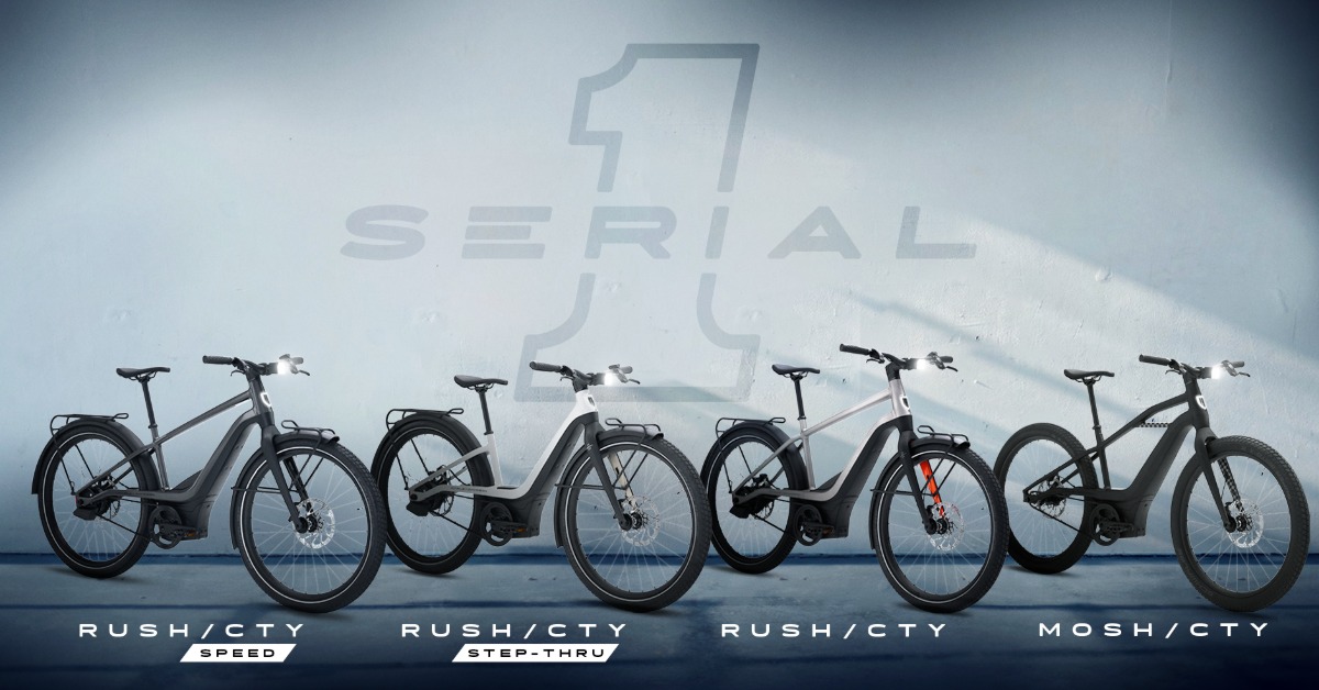 Harley-Davidson® Serial 1 eBicycle lineup